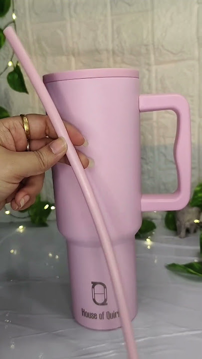 when you need a cute sipper to drink water 🩷🩷#amazonfinds #amazonprime #stanleycup #sipper #tumbler