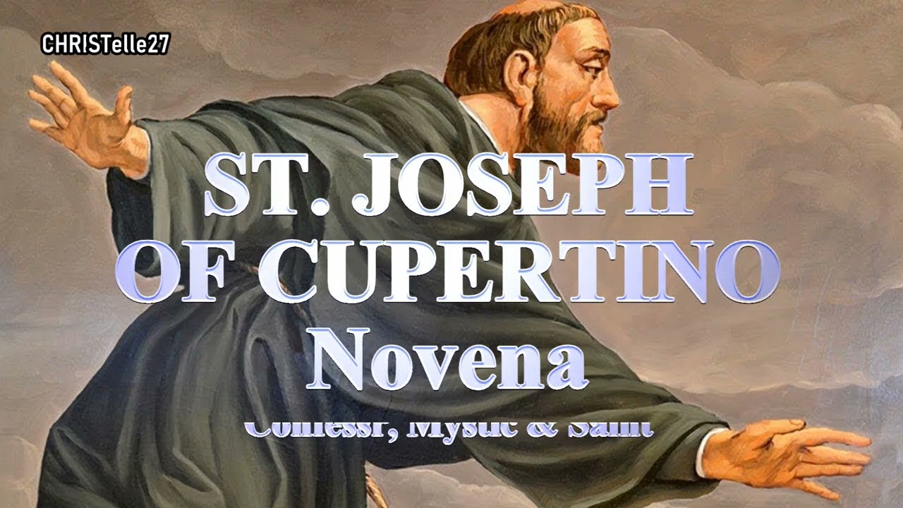 St. Joseph of Cupertino Novena Days 19 Patron of Students