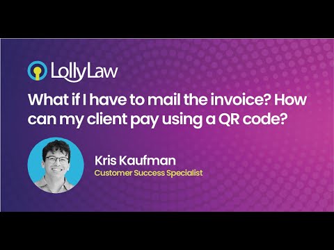 How Can My Client Pay Using the QR Code on their Invoice?