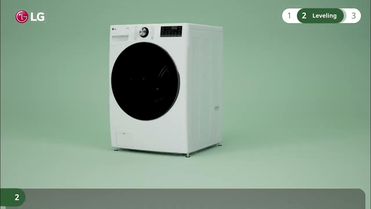[LG FrontLoad Washers] How to Level An LG Washer YouTube