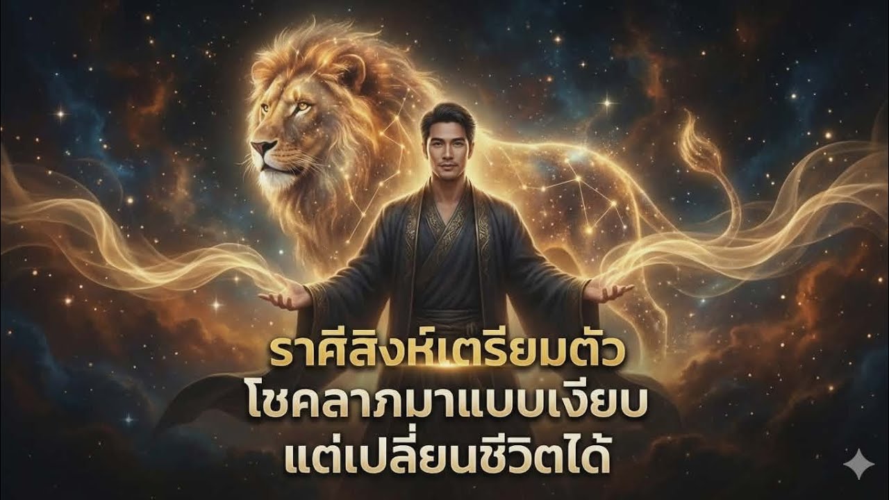♌ราศีสิงห์เตรียมตัว 💎 โชคลาภมาเงียบ ๆ แต่เปลี่ยนชีวิตได้✨