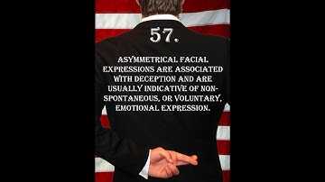 How Asymmetrical Facial Expressions Reveal If Someone Is Lying - Deception Tips Video 57