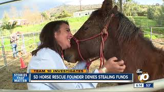 Local horse rescue founder speaks out denies stealing charity s funds