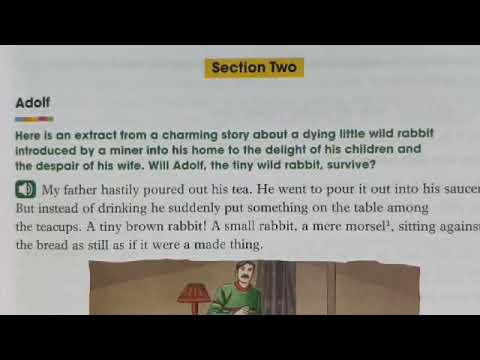 Class-7 New Learning To Communicate The World Arround Us Section-2 Adolf