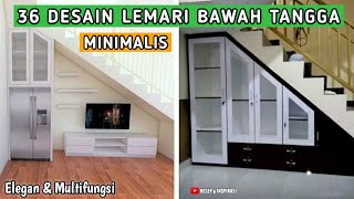 36 DESAIN LEMARI BAWAH TANGGA MINIMALIS MULTIFUNGSI | LINK PEMBELIAN PRODUK ADA DI DESKRIPSI