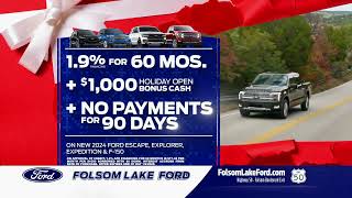 Folsom Lake Ford Holidays Sales Special - Nov 24
