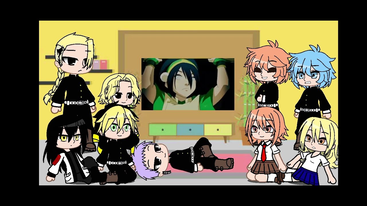 Tokyo revengers reagindo a S/n as Toph [Rap meu poder enxergar]