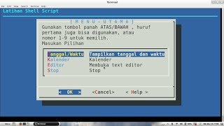 008 Tutorial Shell Script Linux :: User Interface Part Three