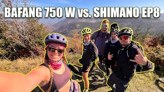 Rowery elektryczne w Szczyrku/ Bafang 750W vs. Shimano EP8/ Poyepka Crew