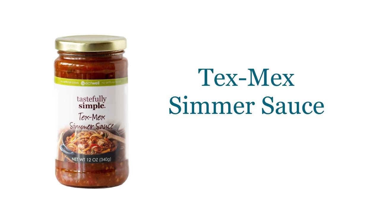 Tex Mex Simmer Sauce YouTube