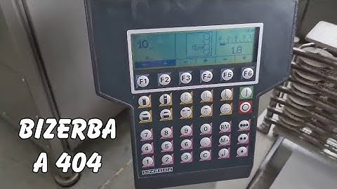 Mesoreznica Bizerba A404 Mesarska oprema Sind #mesoreznica #bizerba #a404 #mesarskaoprema #sind