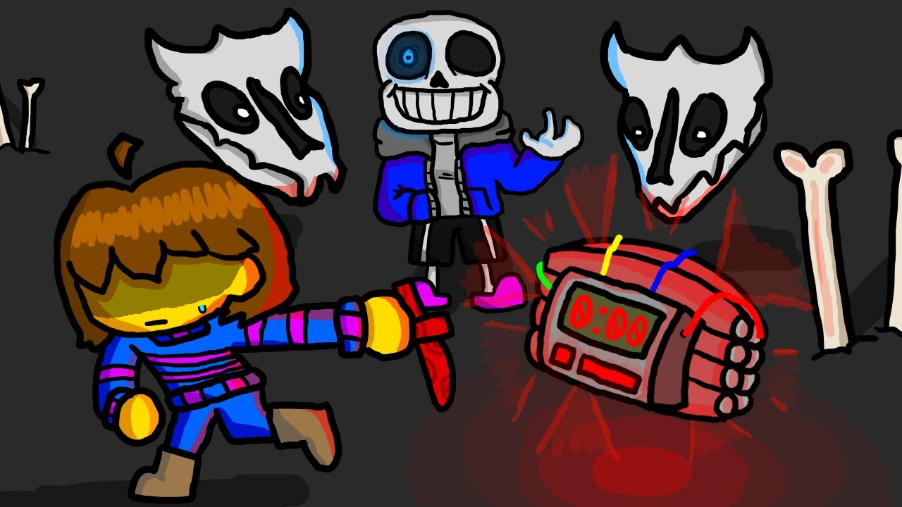Sans But If I Stop Moving I Explode - YouTube