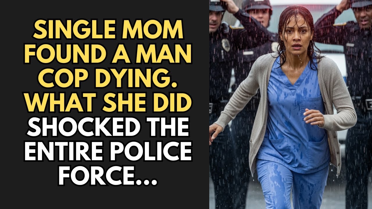 Single Mom Found A Man Cop Dying — What She Did Shocked The Entire Police Force...
