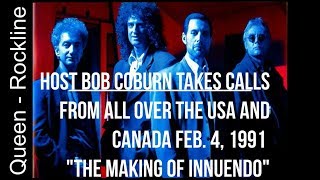 Queen - Feb 4, 1991 &quot;Rockline&quot; Interview USA/Canada Call-In Show with Brian May and Roger Taylor