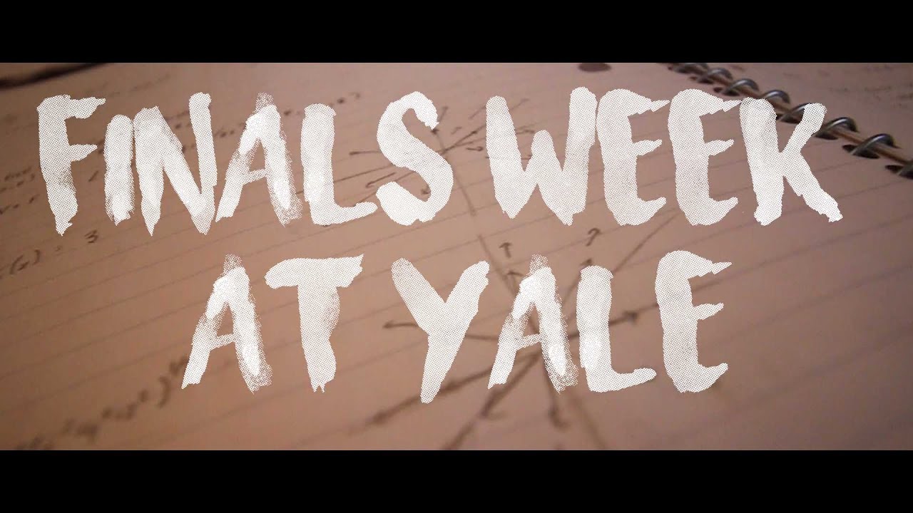 finals week... YouTube