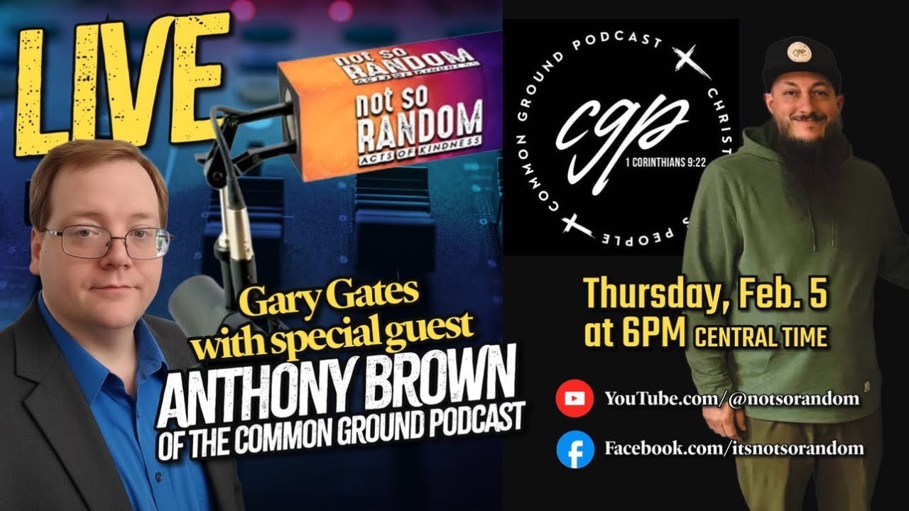 Not So Random with Gary Gates featuring Anthony Brown