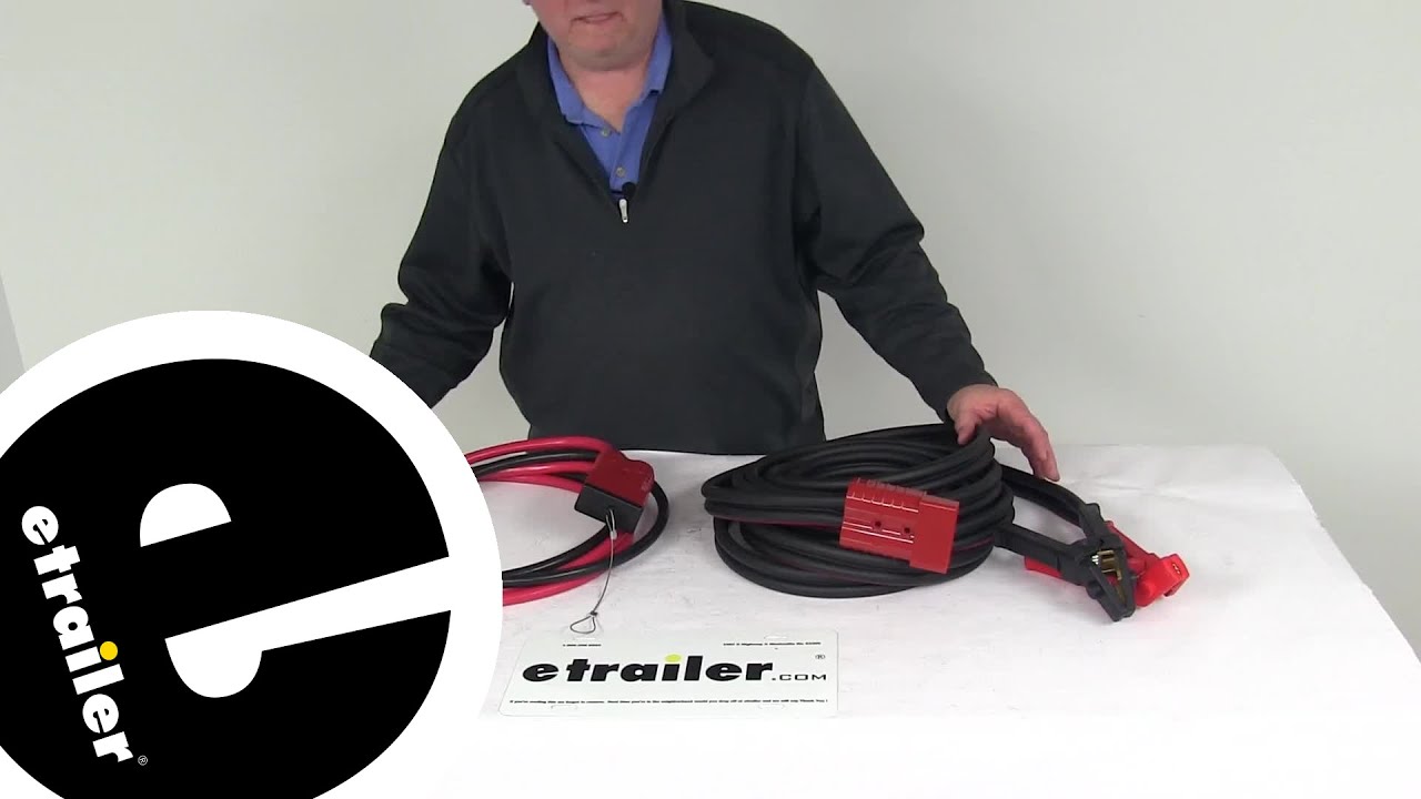 etrailer Bulldog Winch Booster Cable Set w/ Power Leads The Breakdown YouTube