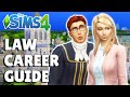 Complete law career guide  the sims 4