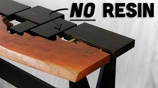 I built a floating table with no plans.