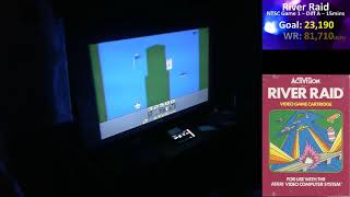 River Raid - Atari 2600 NTSC - Game 1 A/A, 15-minute limit - 74,600 Profile