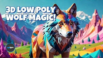 Create an Amazing 3D Low Poly Wolf with Cinema 4D!