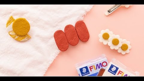 Online Class: DIY Statement Hair Barrettes with FIMO Leather-Effect Oven-Bake Clay | Michaels