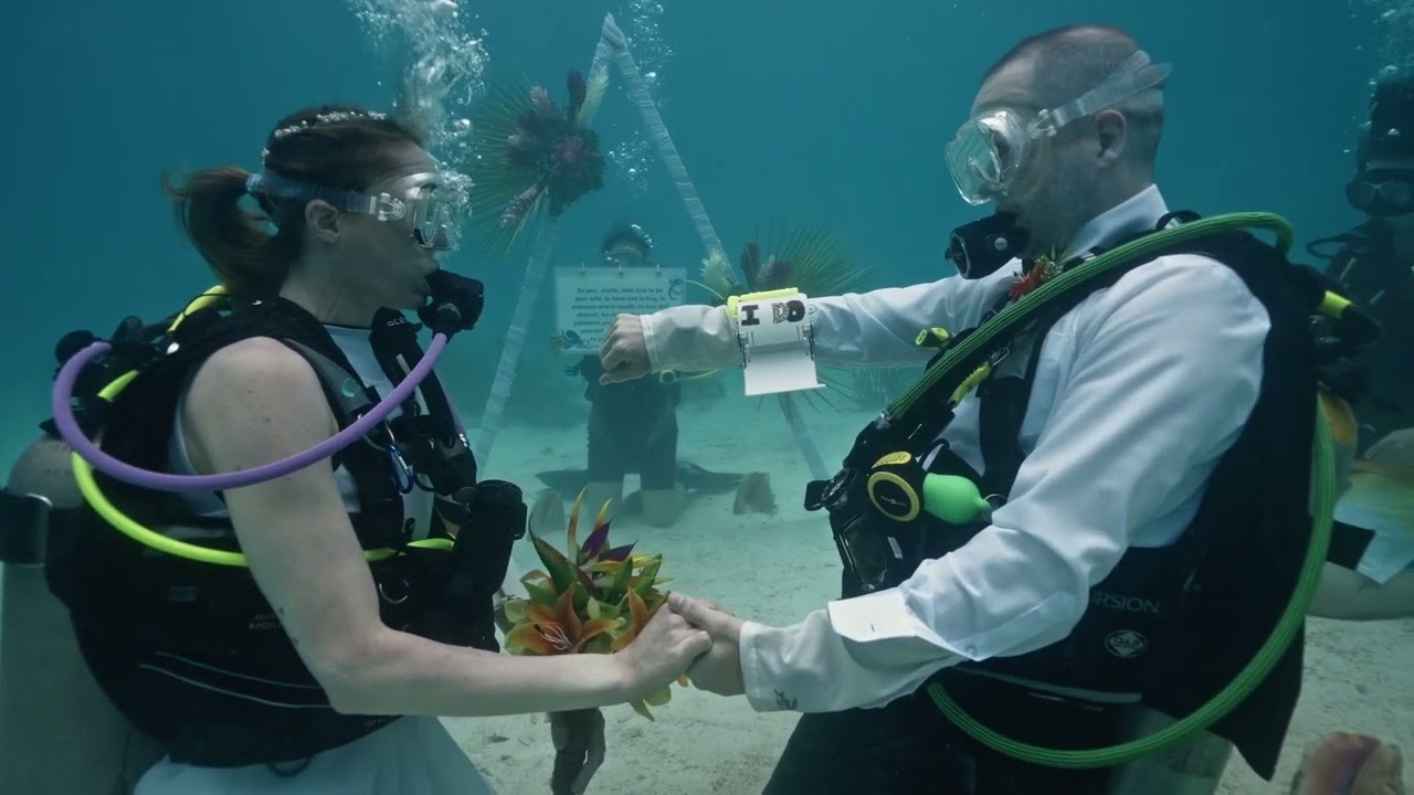 Underwater Wedding Belize