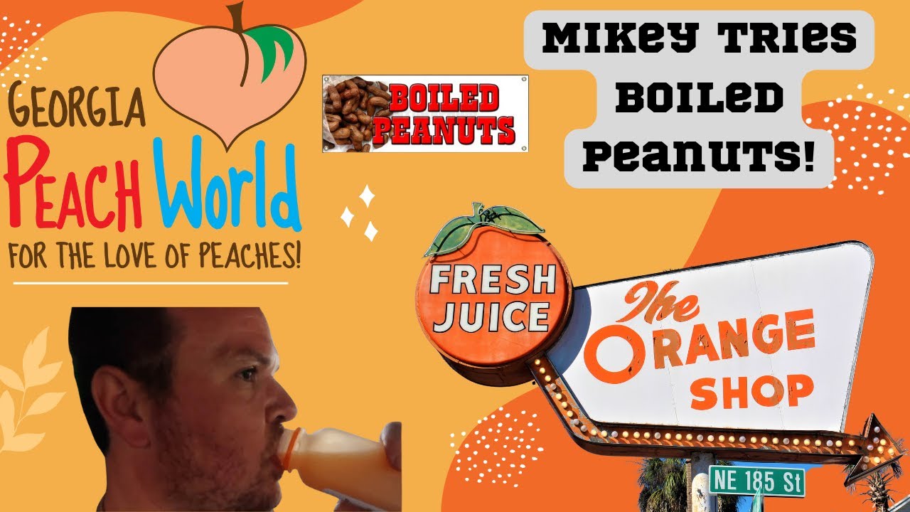 Roadside Attractions of 301 in FL and more! The Orange Shop, Georgia Peach World & More