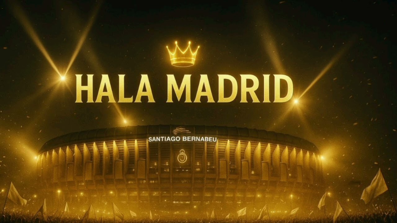 Real Madrid Anthem 2025 ⚽🔥 | La Gloria Blanca - Epic Hala Madrid Song (Official Fan Tribute)