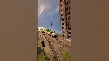 GO Train #train #gotrain #modelrailroad
