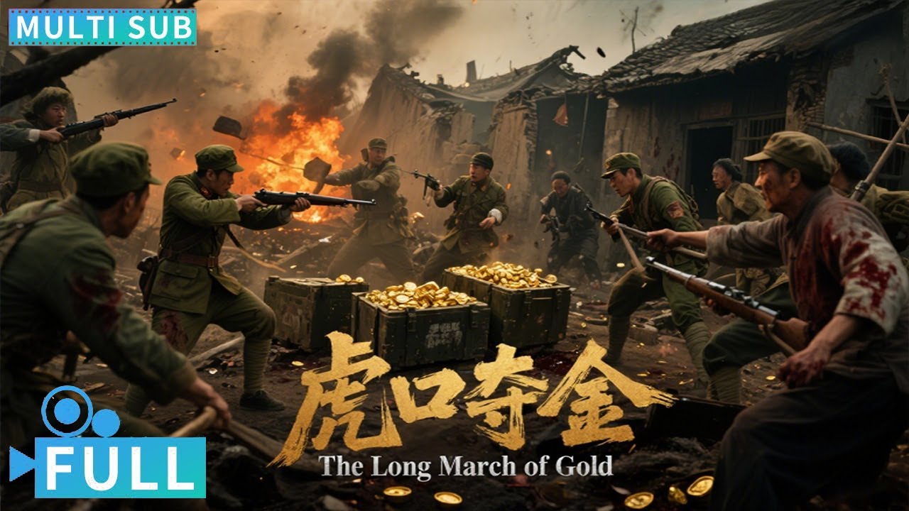 【Multi Sub】《虎口夺金/ The Long March of Gold》敌寇侵华搜刮黄金，战火之中暗线运送，胶东战士与硬核猎人孤胆逆袭突围！丨#电影 #腾讯视频 #战争电影