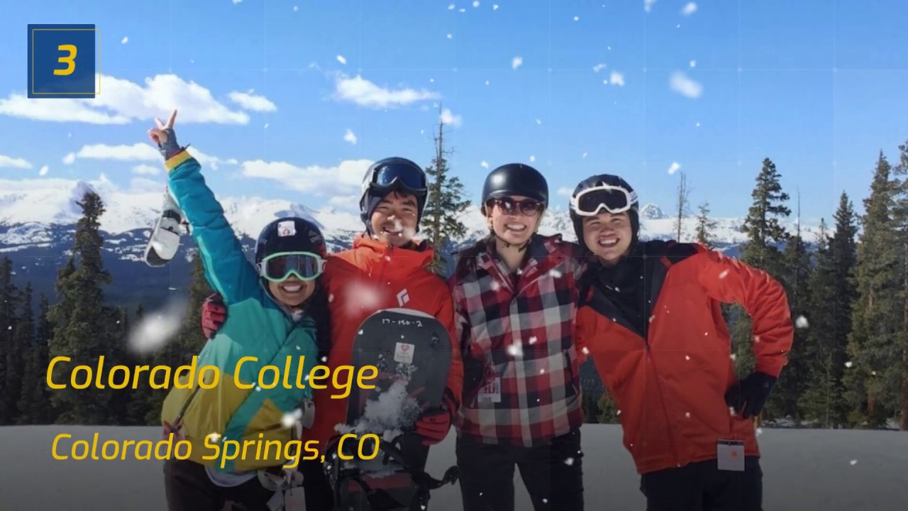 Best Colleges for Skiing and Snowboarding YouTube