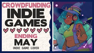 Crowdfunding Kickstarter Indie Games of May ♥ Best Indie Game Crowdfunding 2021 - Part 2