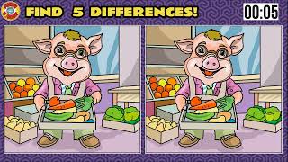 Find five differences,Spot The Difference #187 screenshot 4