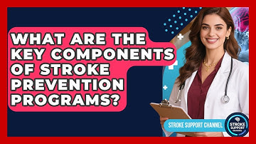 What Are the Key Components of Stroke Prevention Programs? | Stroke Support Channel