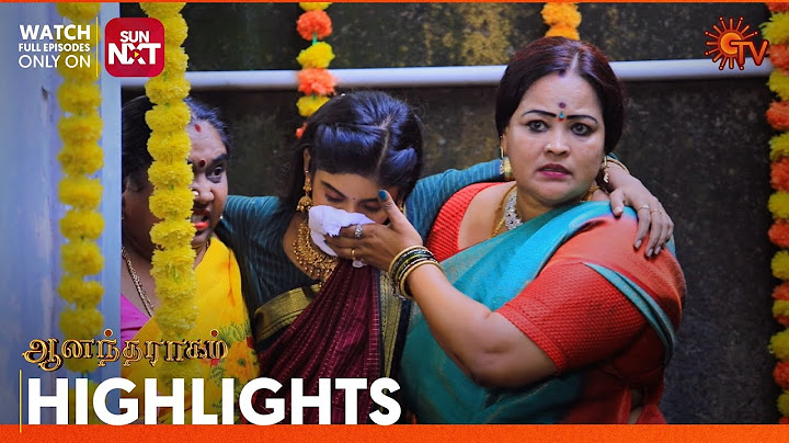 Anandha Ragam - Highlights | 02 Nov 2024 | Tamil Serial | Sun TV