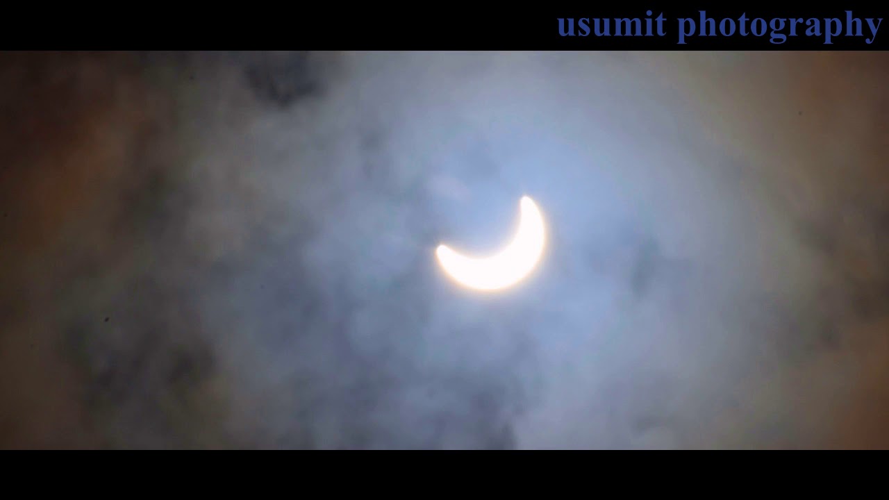 solar eclipse| time lapse | 21 June 2020 | s.vishwas films | Mathura | india
