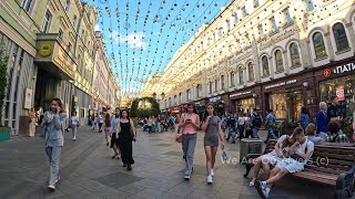 🔥Exploring Moscow’s Most Famous Street in 2025! Russian Girls, Women. Walking Tour. 4K HDR