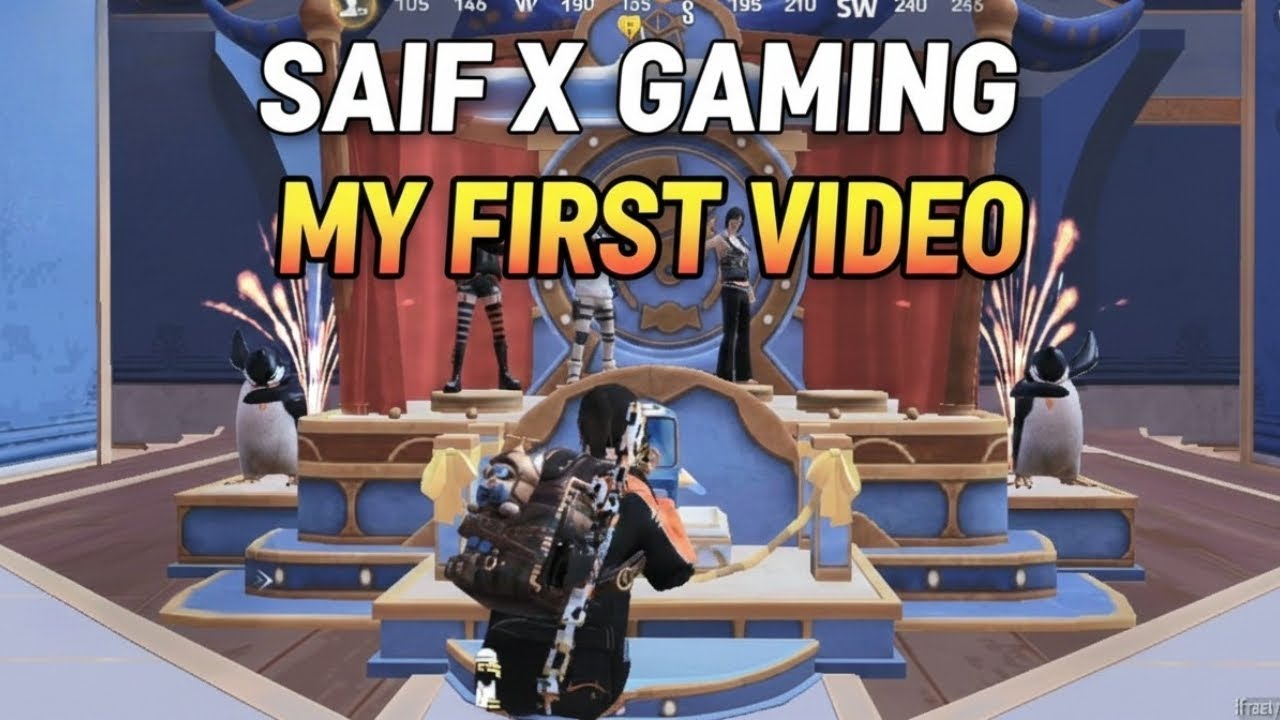 MY FIRST VIDEO | #pubgmobile