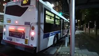 MTA NYC Buses|2009 Orion NG VII HEV's B25 & B52 Buses at Adams Street & Bklyn supreme Crt