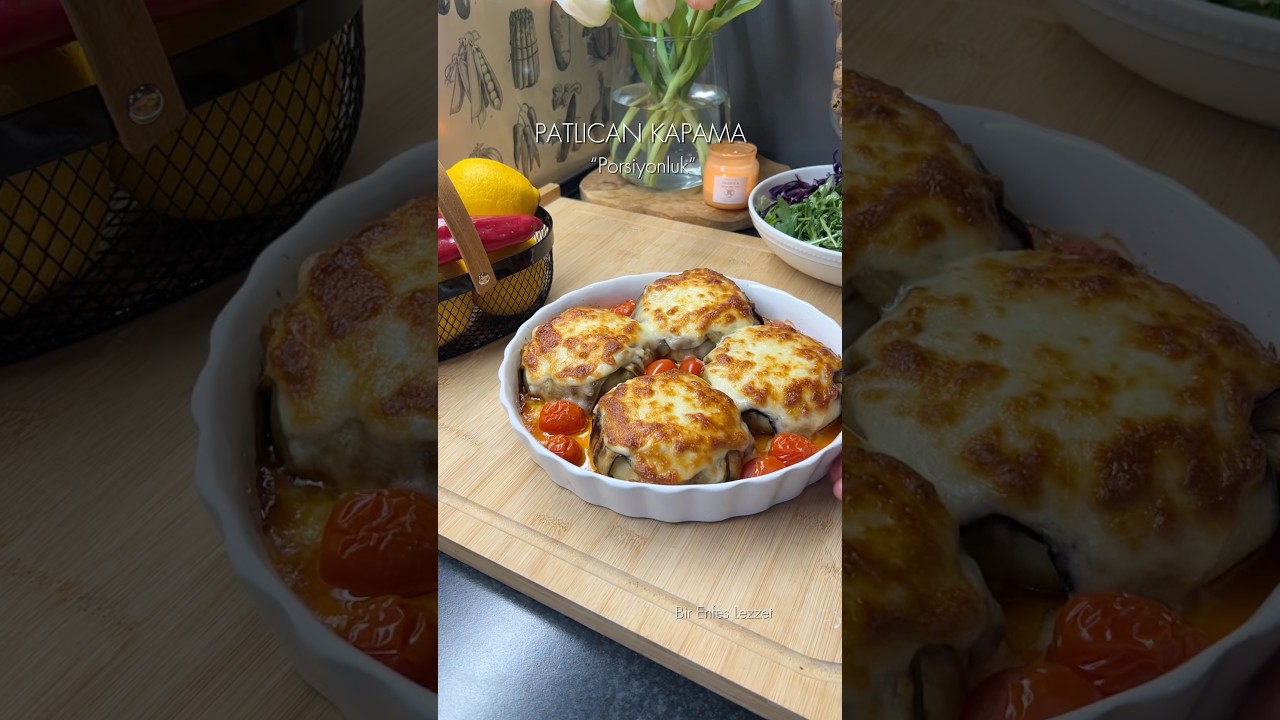 Misafirler Bayılacak! Efsane Patlıcan Kapama Tarifi #shorts #recipe #pratiktarifler #yemek #food
