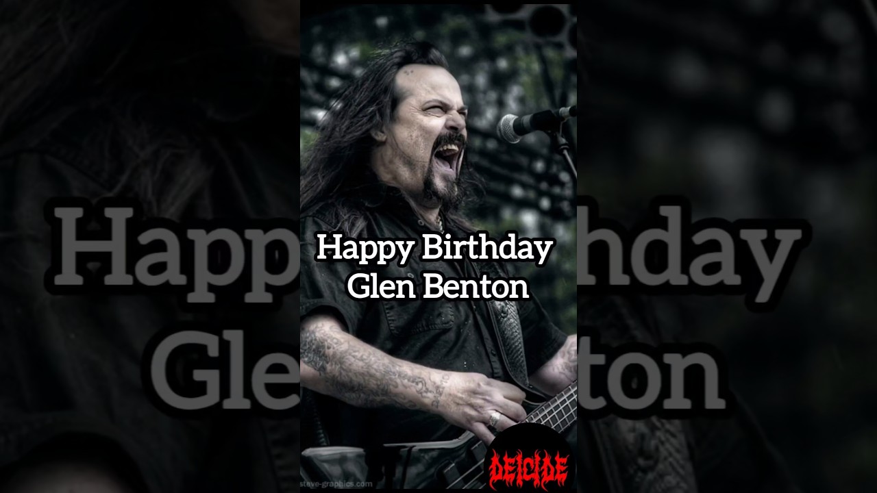Glen Benton Cumpleaños! #shorts #heavymetal #deicide #deathmetal #metal #today #trending