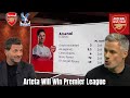 Jamie Carragher: Arteta WILL Win the Premier League! No Doubt About It!