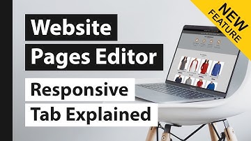 Responsive Properties tab explained - DecoNetwork website pages editor