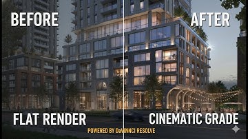 Ultimate Guide to ArchViz Color Grading in DaVinci Resolve | Architectural Post-Production 🎨