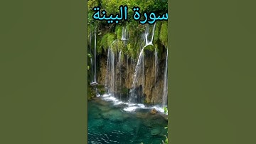 سورة البينة القارئ عثمان مشعل الحداد