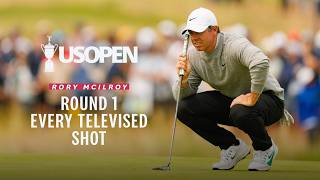 Rory McIlroy, Round 1 | Every Televised Shot: 2026 U.S. Open Highlights