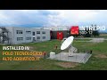 INTREPID 500-20 5.0m ground station antenna system installed in Polo Tecnologico Alto Adriatico