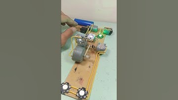 BUILDING A MINI POWER STATION MACHINE, PROTOTYPE USING A DVD DYNAMO