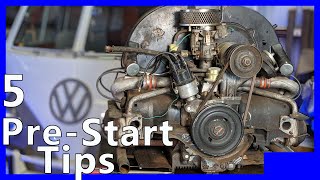 5 Tips to Starting a used VW Engine \/ Make sure you do This!